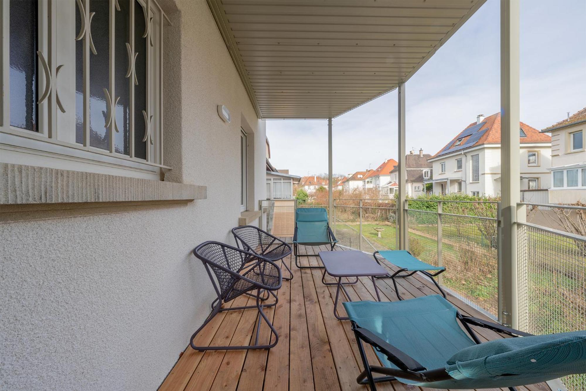 Le Cocon D'Emma, Appartement Bourgeois Avec Terrasse, Et Parking Gratuit Dans Maison De Maitre 斯特拉斯堡 外观 照片